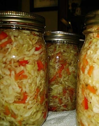 Coleslaw for Canning