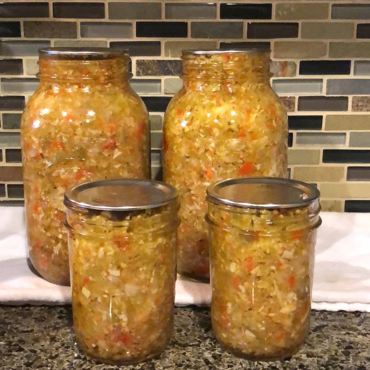 Old Fashioned Chow-Chow Relish