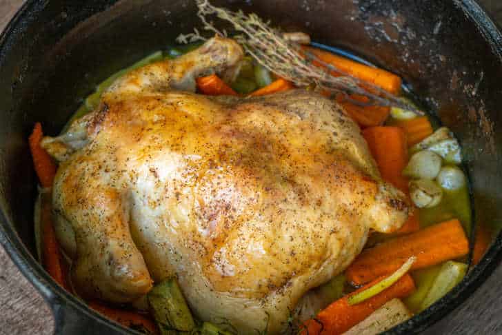 King Henry’s Chicken in a Pot