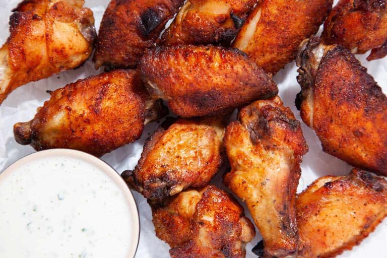 Epic Dry-Rubbed Baked Chicken Wings￼