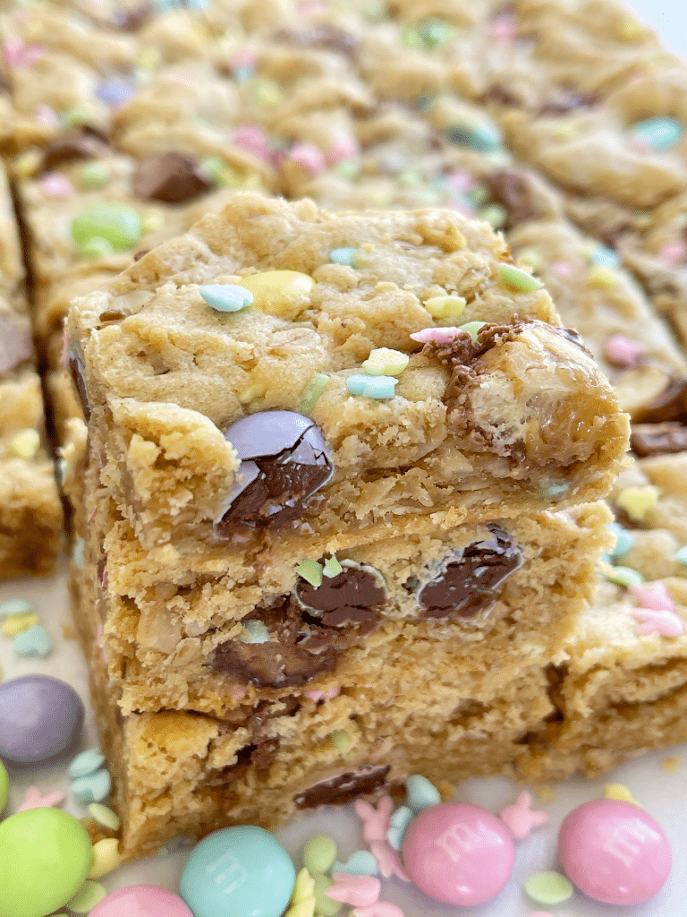 EASTER SURPRISE CONFETTI COOKIE BARS