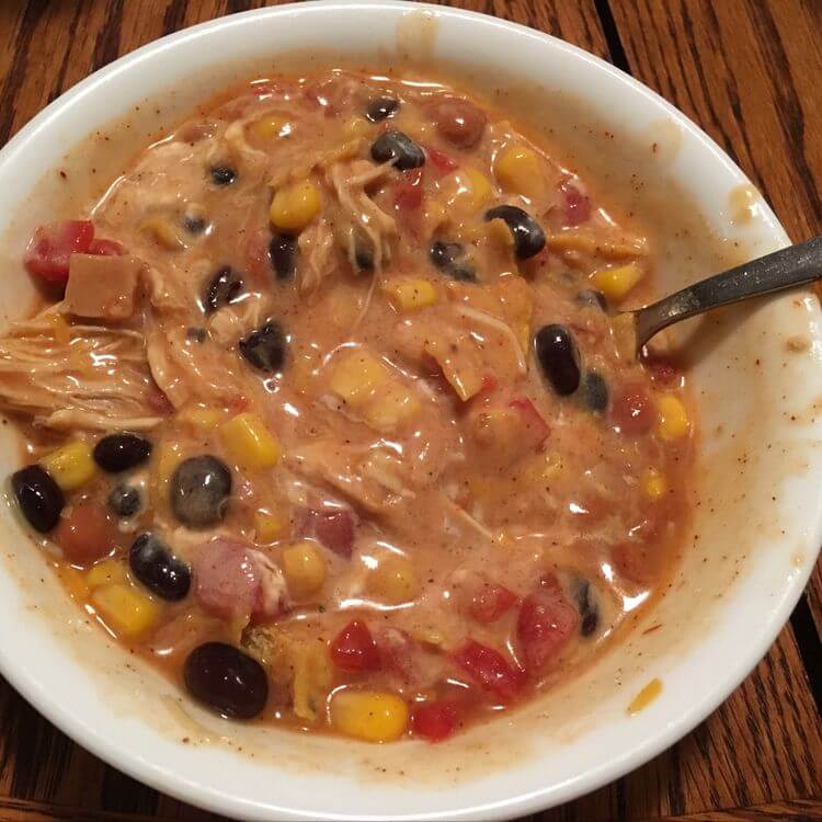 8 CAN CHICKEN TACO SOUP￼