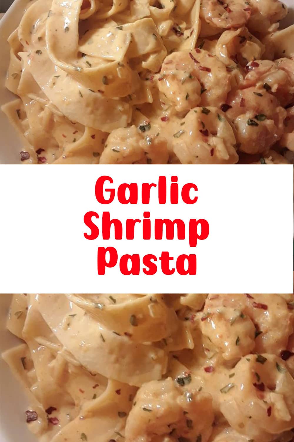 Garlic Shrimp Pasta - the kind of cook recipe