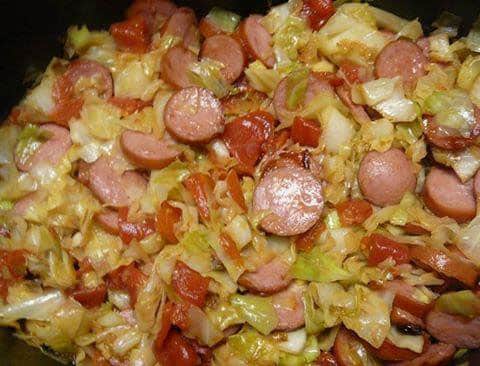 Easy Sausage & Cabbage Dinner Skillet