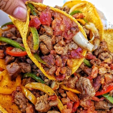 SHRIMP LOADED SWEET POTATO – just Recettes