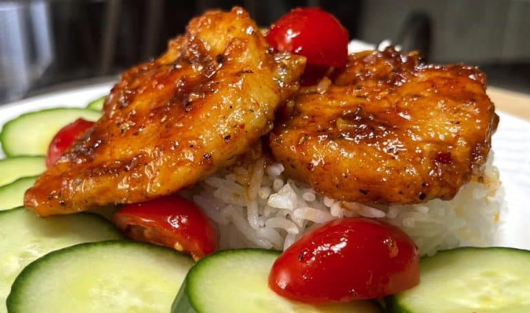 Sweet, Spicy and Savory Chicken Breast.