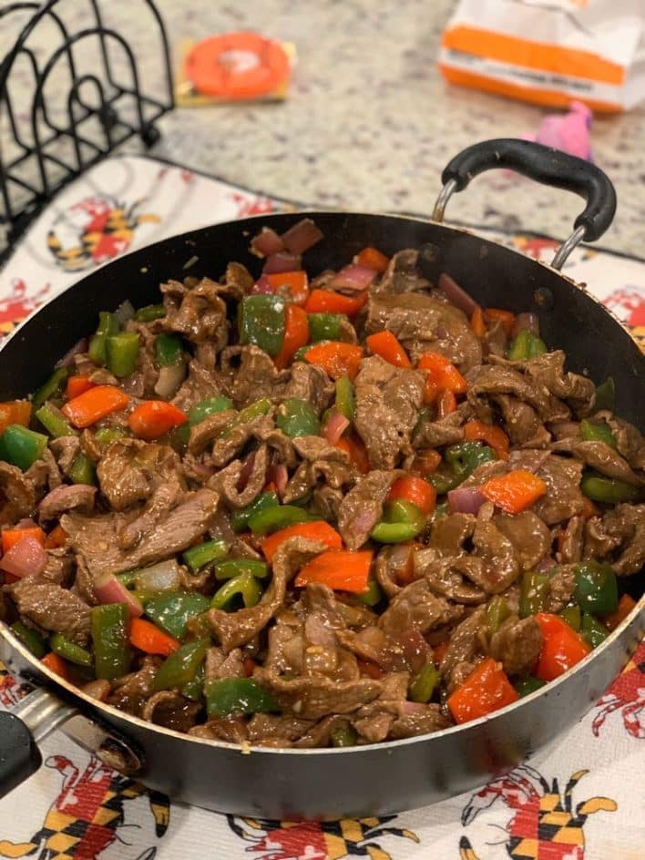 BEST EVER PEPPER STEAK The Kind Of Cook Recipe   BEST EVER PEPPER STEAK 1 708x944 