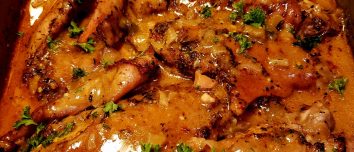 Baked turkey wings with mushroom gravy!￼ 26