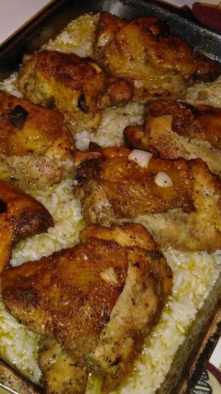 Oven Baked Chicken and Rice Casserole