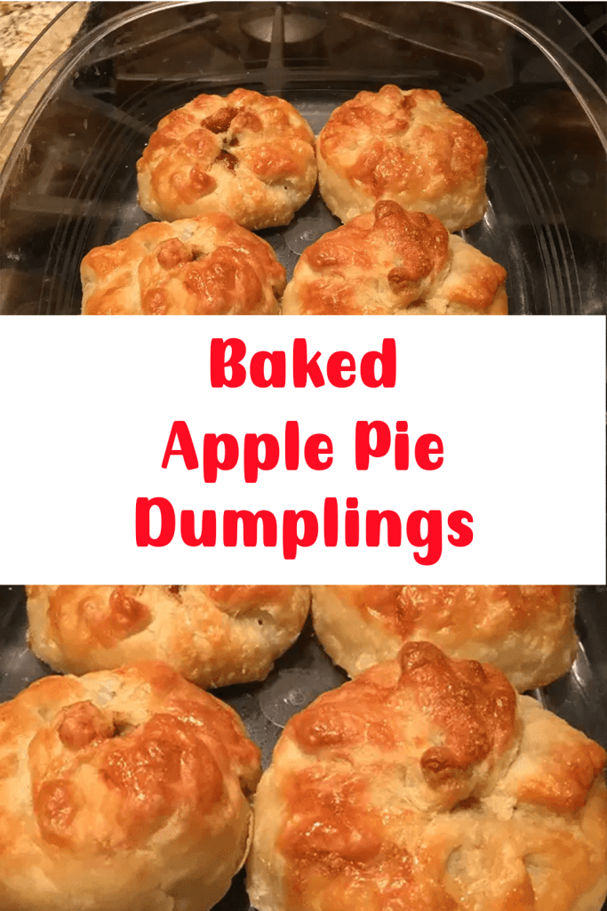 Baked Apple Pie Dumplings 2