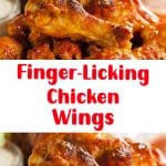 Finger-Licking Chicken Wings - The Kind Of Cook Recipe