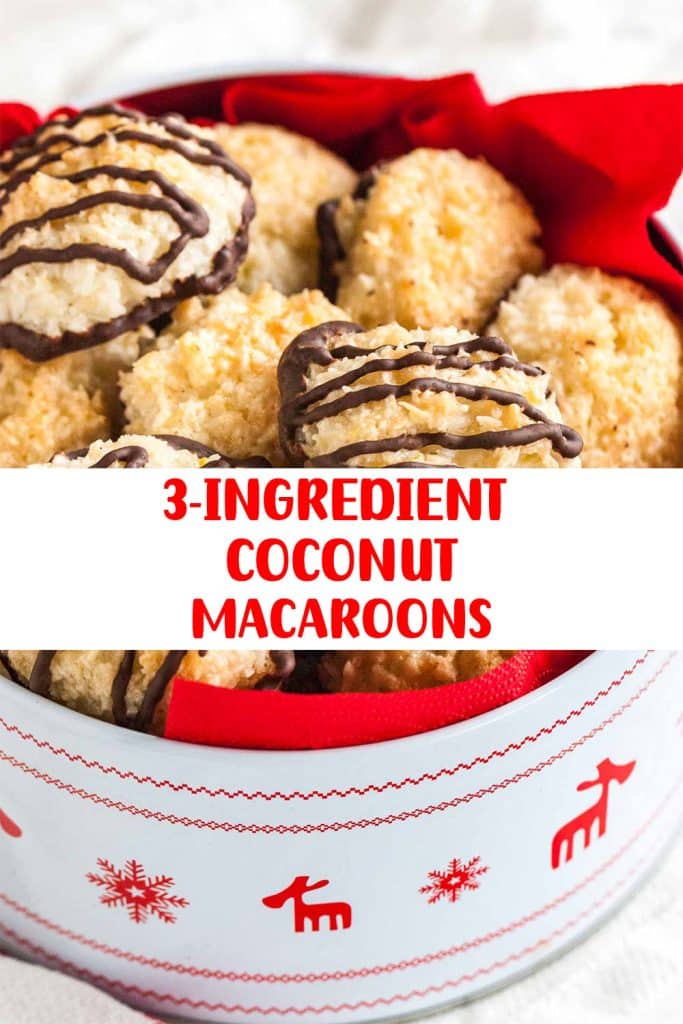 3-INGREDIENT COCONUT MACAROONS 3