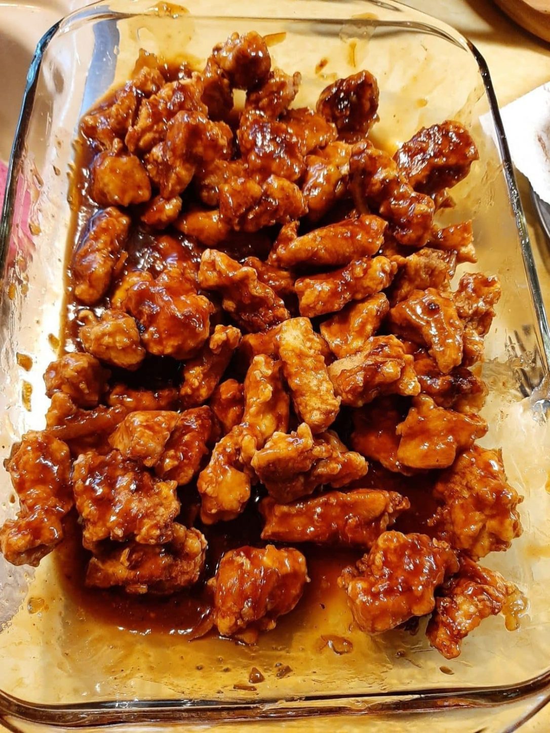 3-INGREDIENT ORANGE CHICKEN - the kind of cook recipe