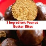3 Ingredient Peanut Butter Bites 2