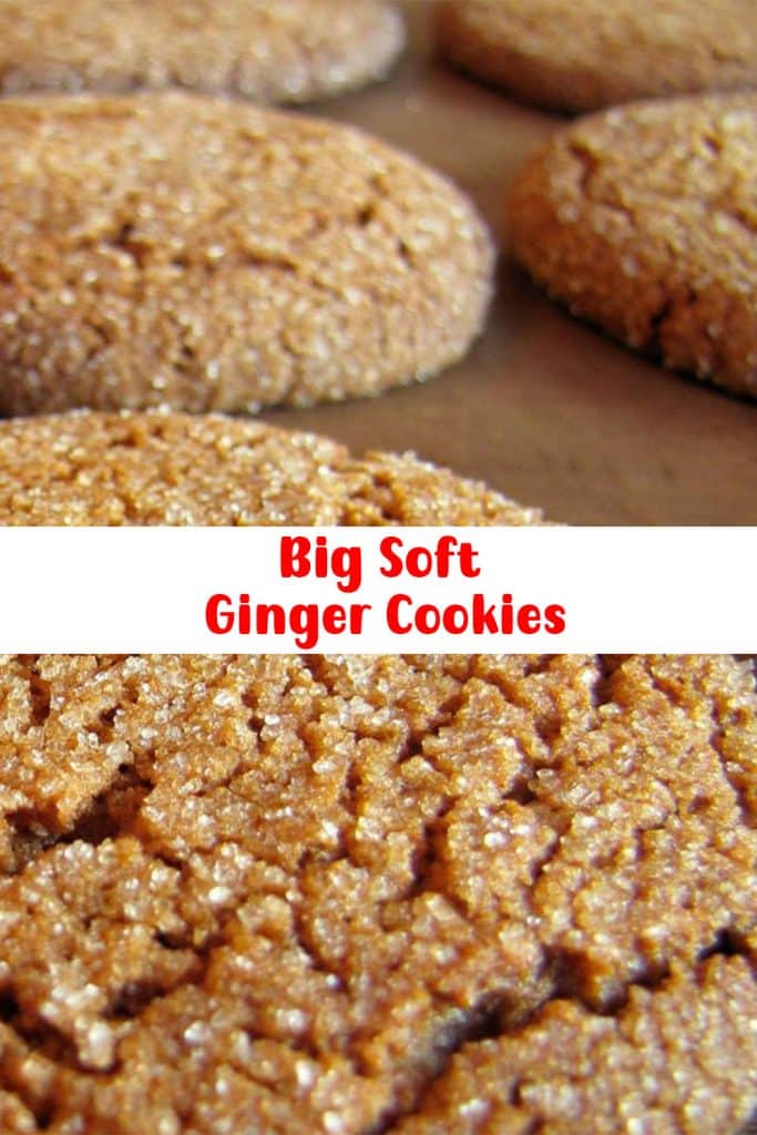 Big Soft Ginger Cookies 3