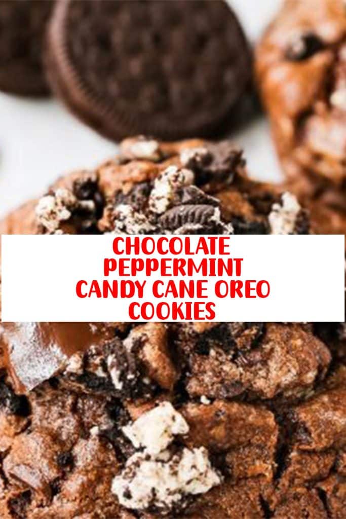 CHOCOLATE PEPPERMINT CANDY CANE OREO COOKIES 3