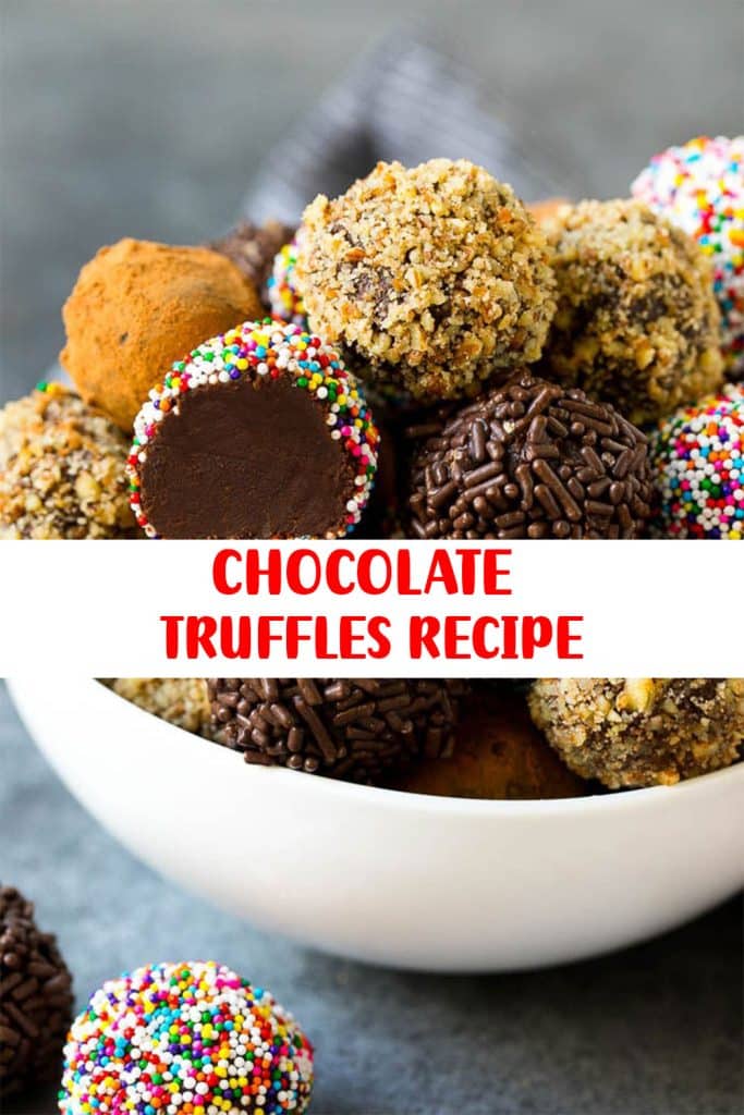 CHOCOLATE TRUFFLES RECIPE 2