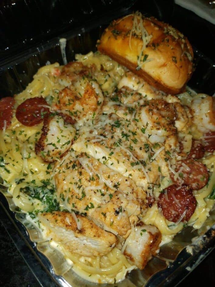 Cajun Pasta Shrimp and Chicken - the kind of cook recipe