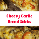 Cheesy Garlic Bread Sticks 2