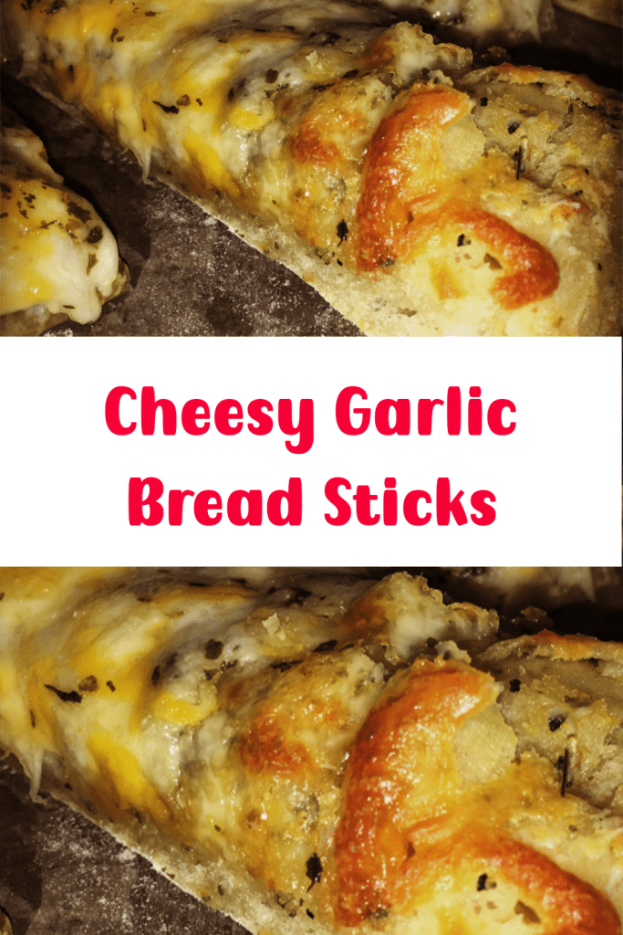 Cheesy Garlic Bread Sticks 3
