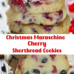 Christmas Maraschino Cherry Shortbread Cookies 2