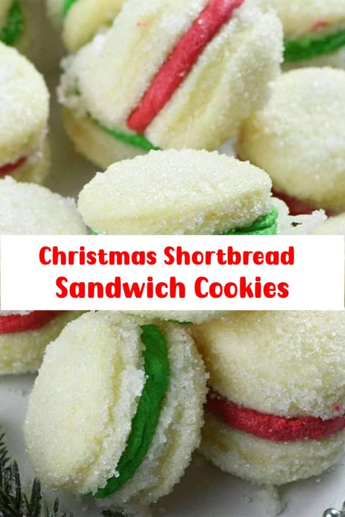 Christmas Shortbread Sandwich Cookies 3