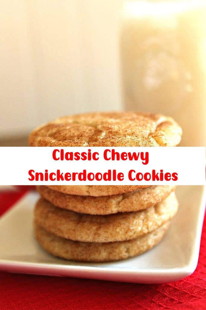 Classic Chewy Snickerdoodle Cookies 3