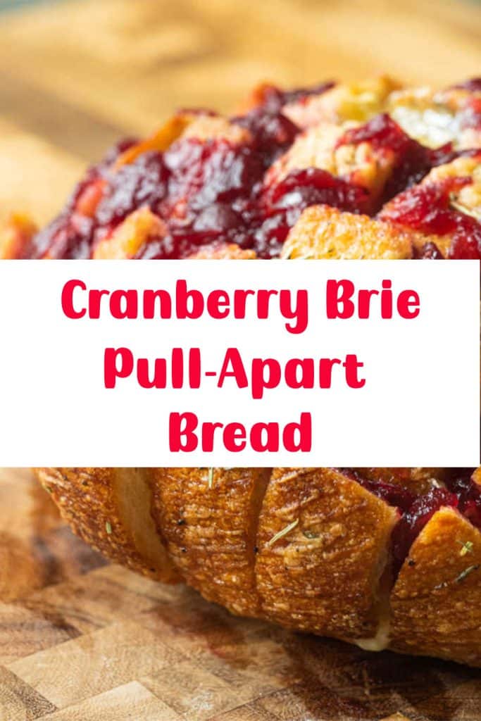 Cranberry Brie Pull-Apart Bread 2