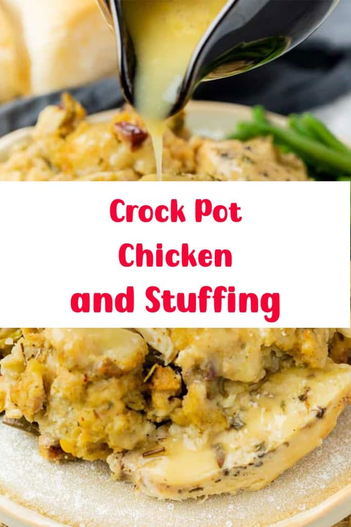 Crock Pot Chicken and Stuffing (Also Instant Pot Friendly!) 3
