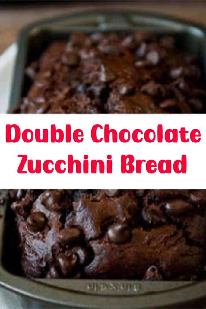Double Chocolate Zucchini Bread. 3