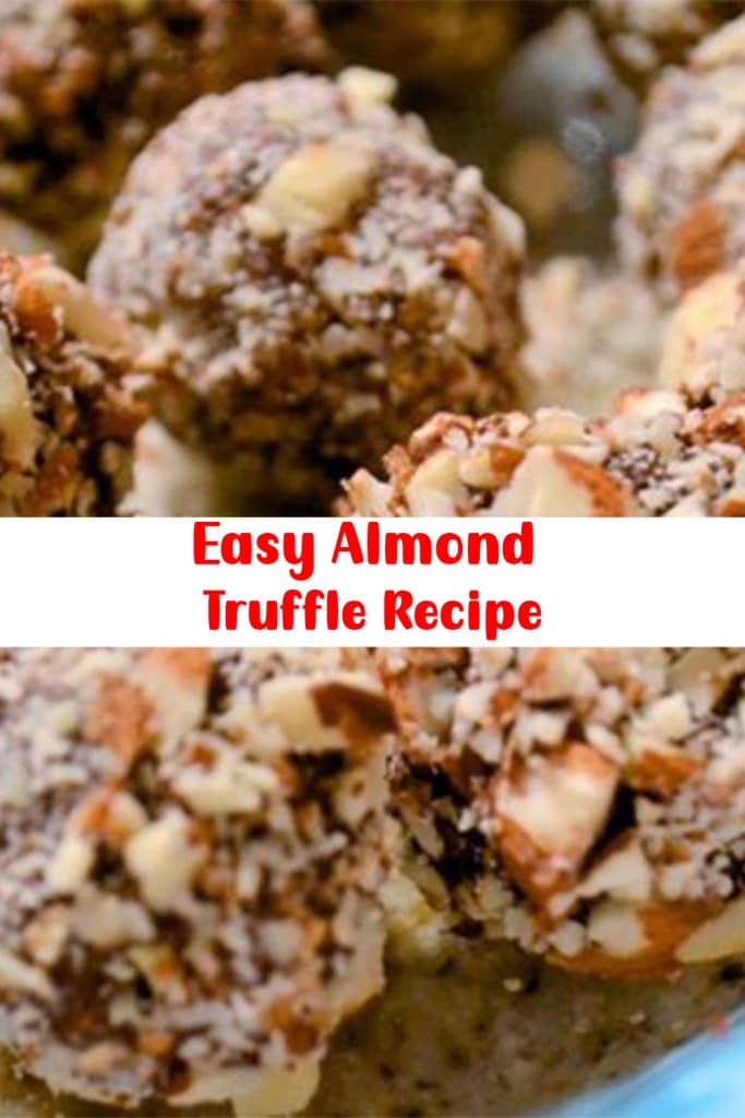 Easy Almond Truffle Recipe 3