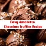 Easy Amaretto Chocolate Truffles Recipe 2