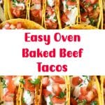 Easy Oven Baked Beef Tacos 2