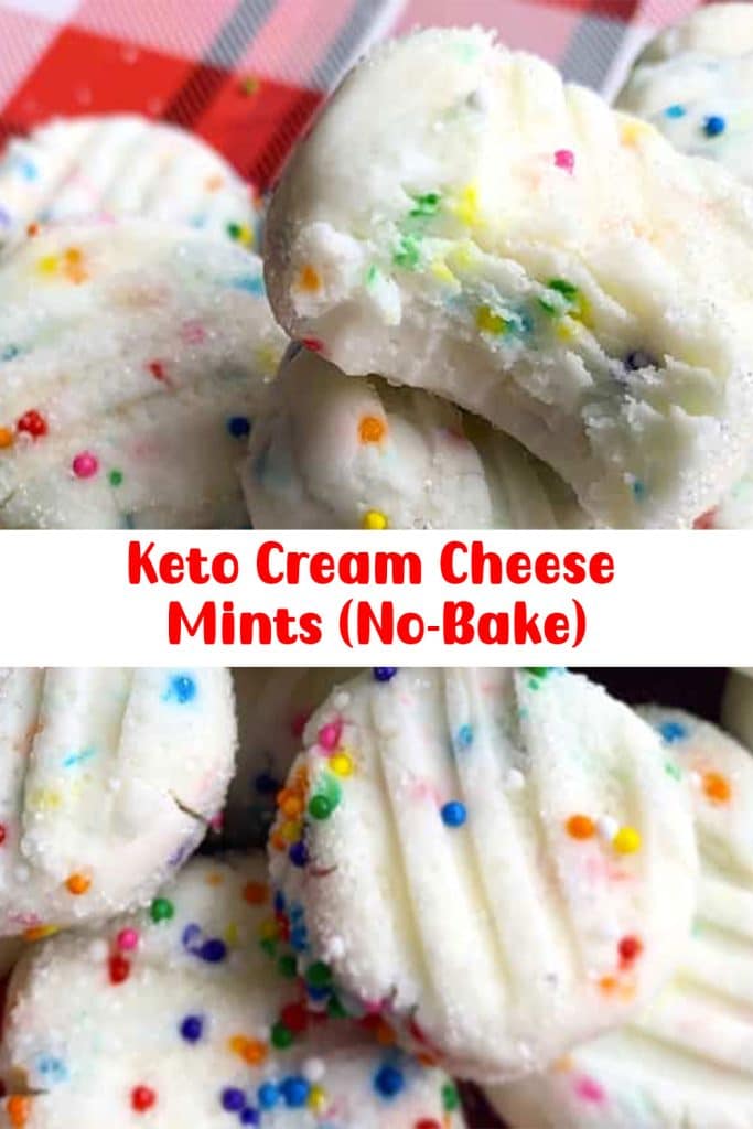 Keto Cream Cheese Mints (No-Bake) 5