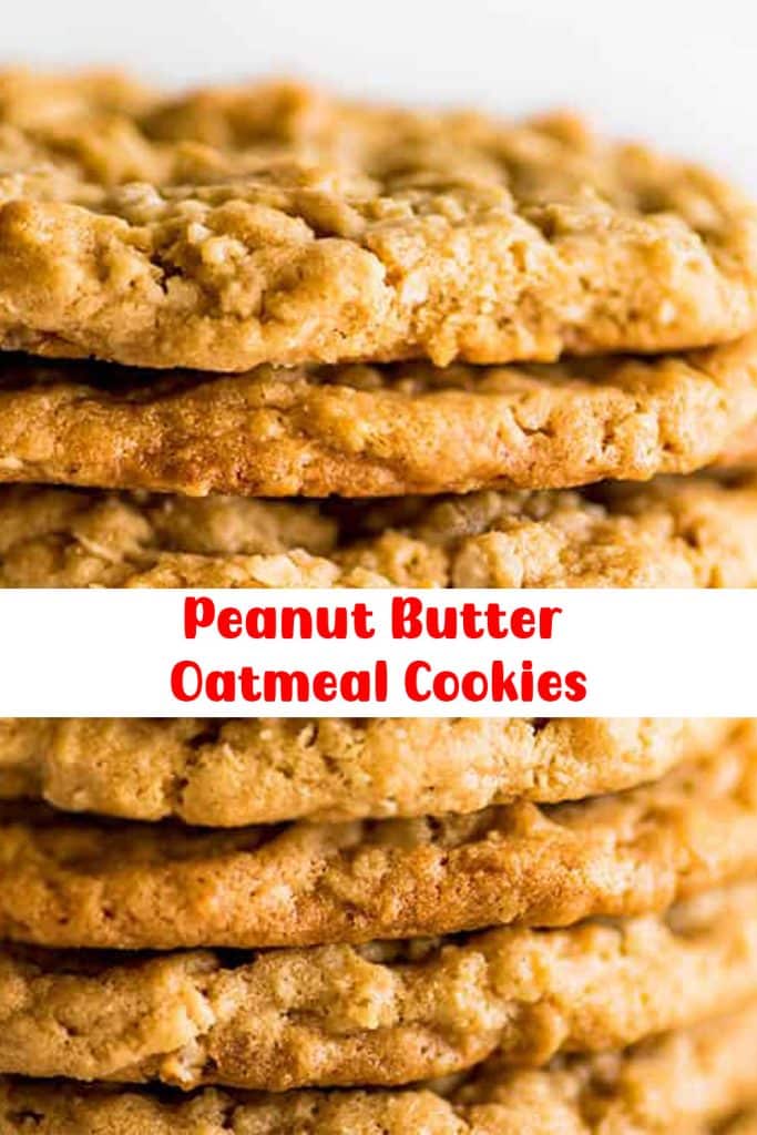 Peanut Butter Oatmeal Cookies 5