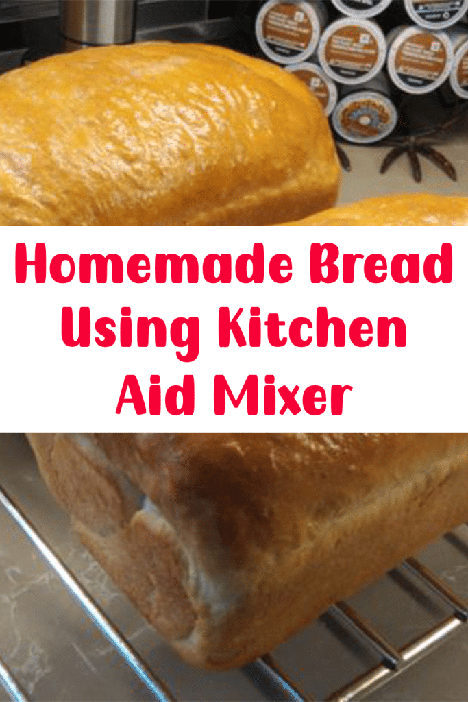 Homemade Bread Using Kitchen Aid Mixer 3