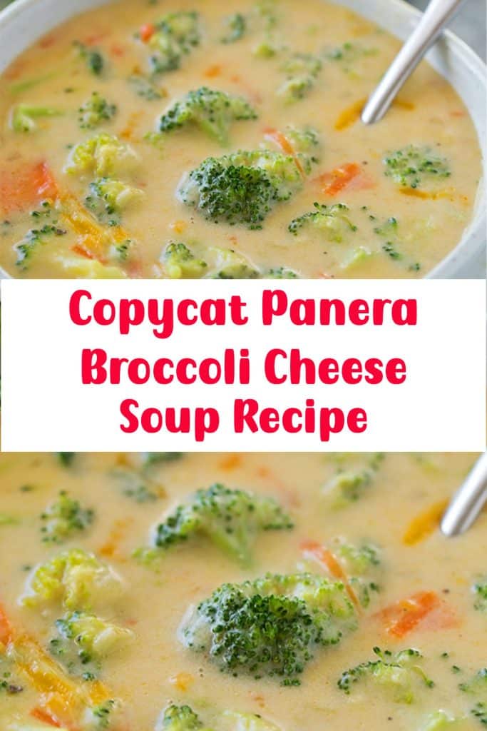 Copycat Panera Broccoli Cheese Soup Recipe 3