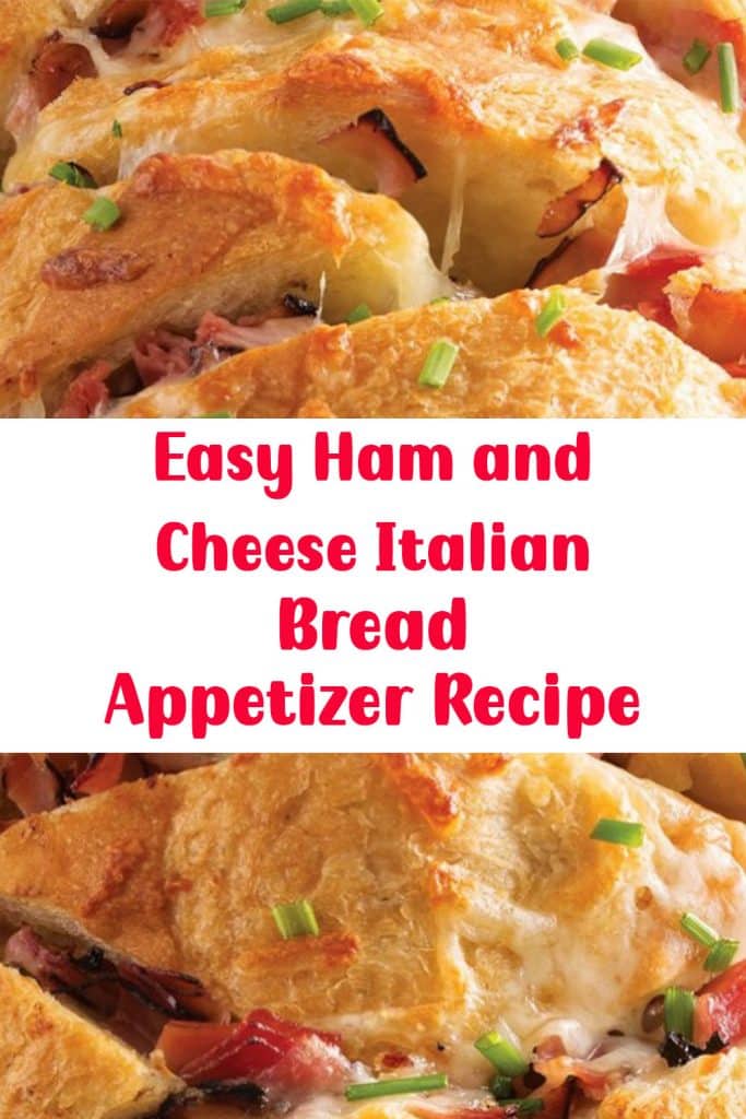 Easy Ham and Cheese Italian Bread Appetizer Recipe 2