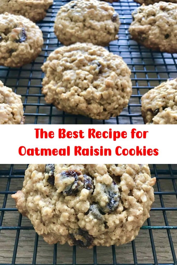 The Best Recipe for Oatmeal Raisin Cookies 3