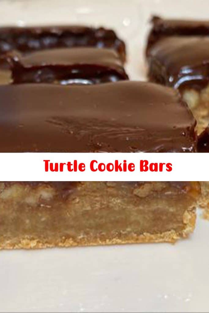 Turtle Cookie Bars 3