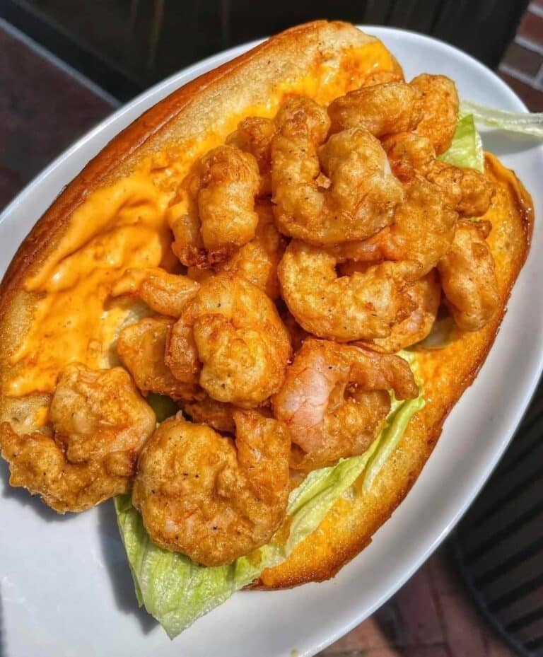shrimp sandwich