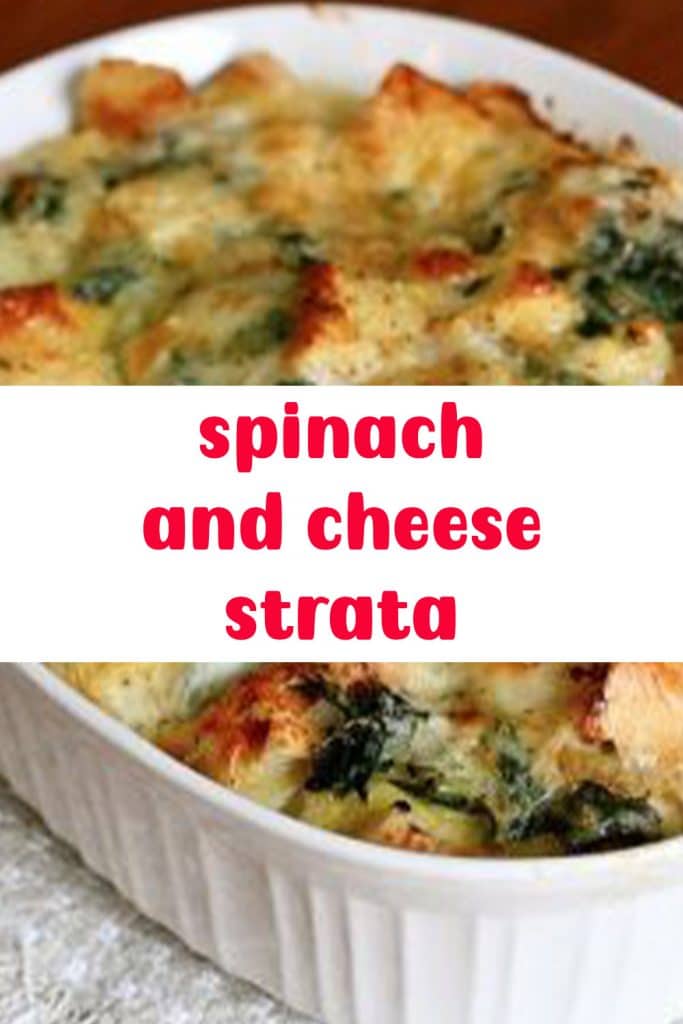 spinach and cheese strata 2