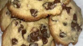 Homemade chocolate chip cookies 7