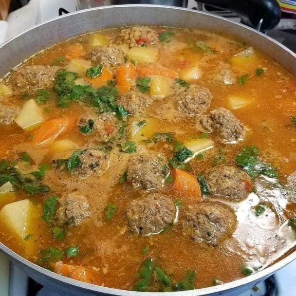 Albondigas for dinner - the kind of cook recipe