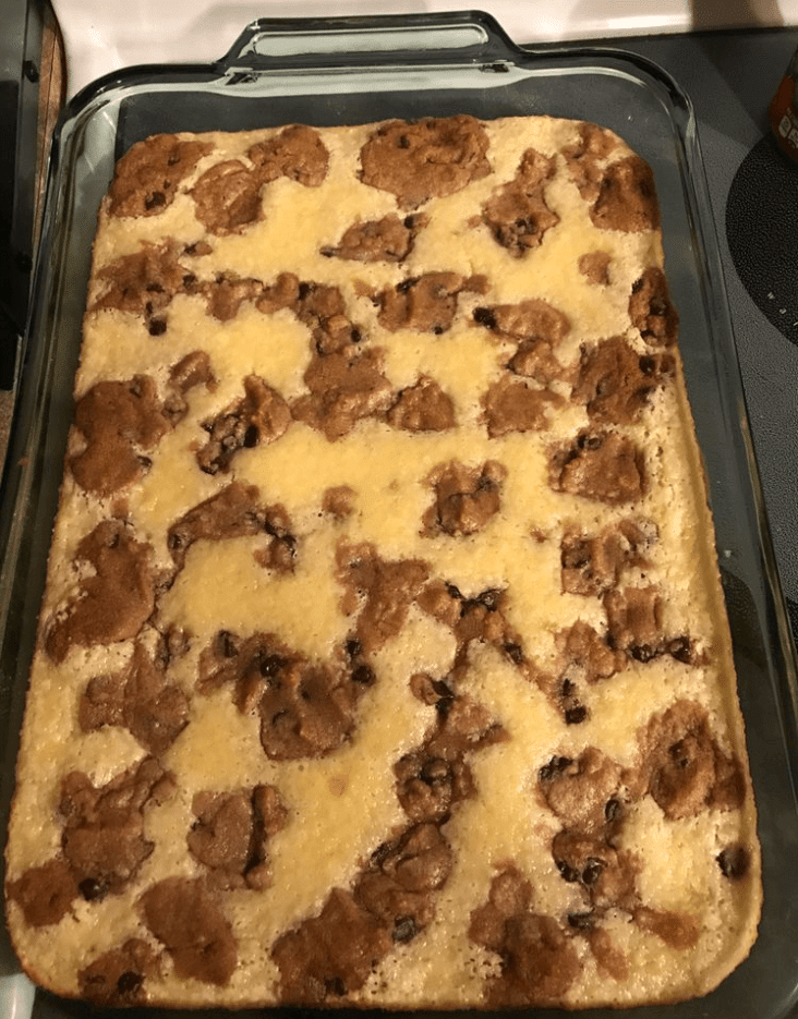 Easy Chocolate Chip Cookie Dough Cheesecake 1