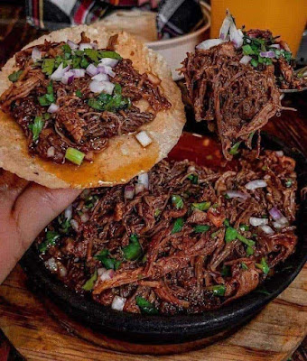 Barbacoa Beef tacos 1