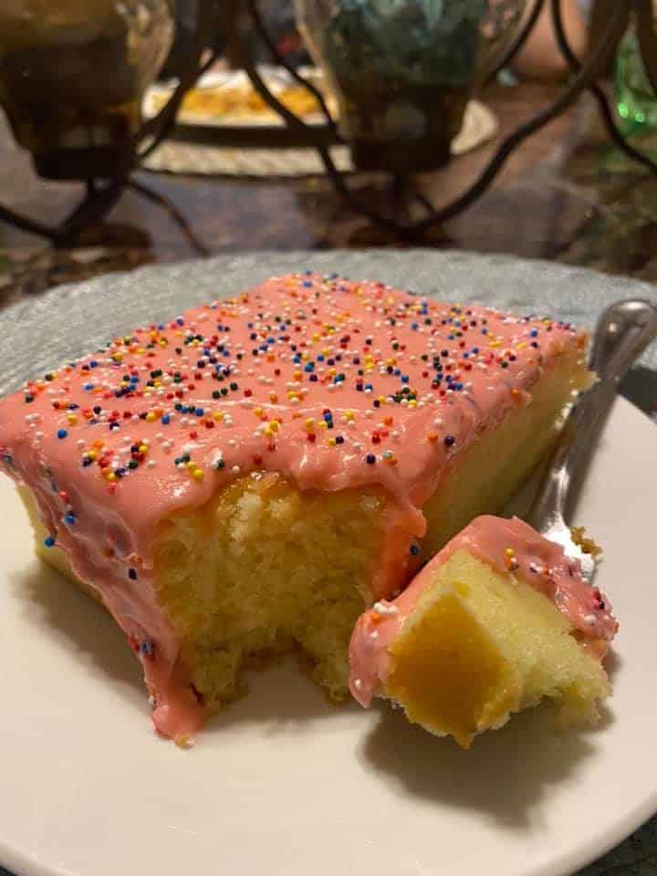 Cortadillo Mexican Pink Cake