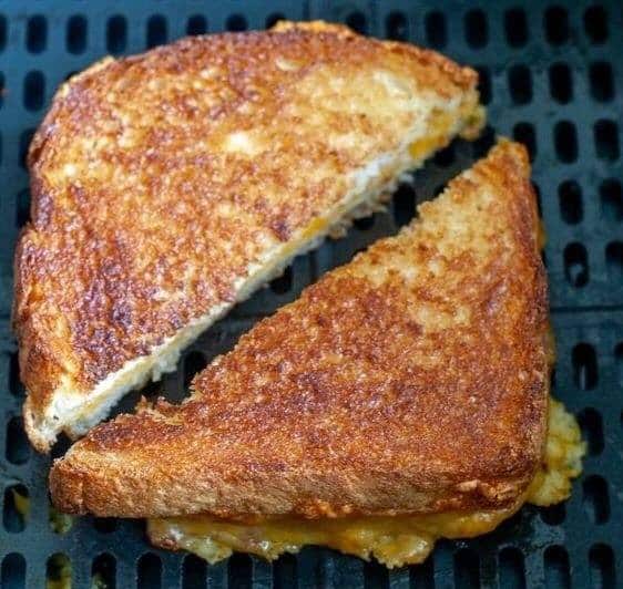 Fryer Grilled Cheese