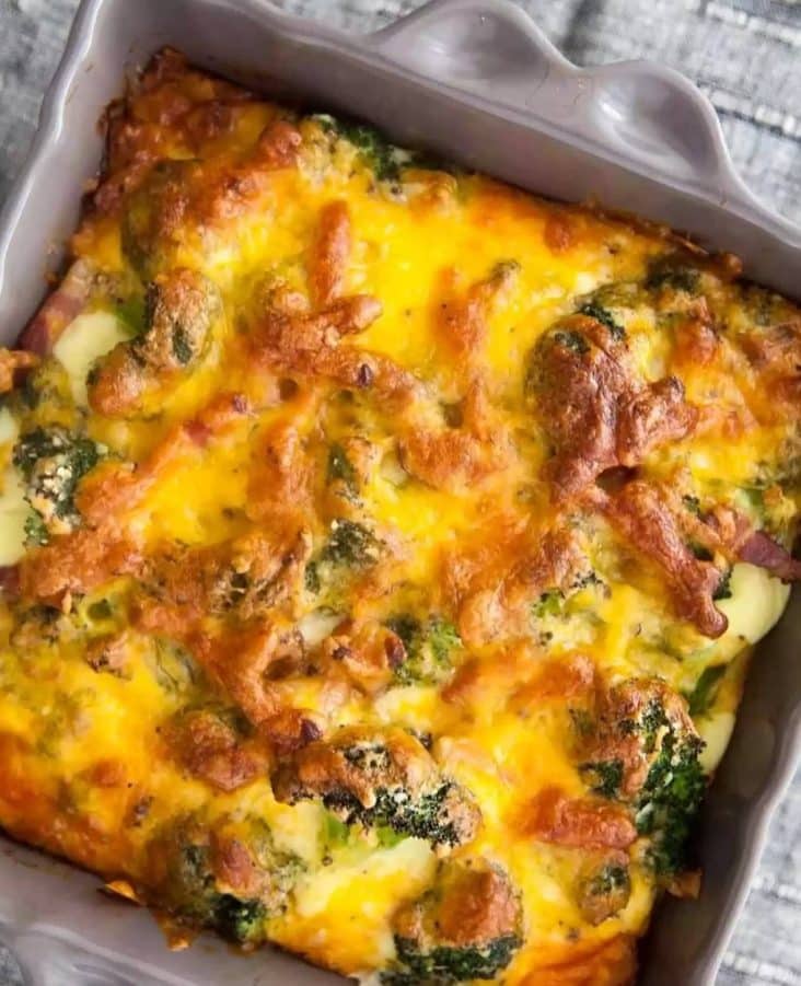 Baked Broccoli And Cheese Casserole 1