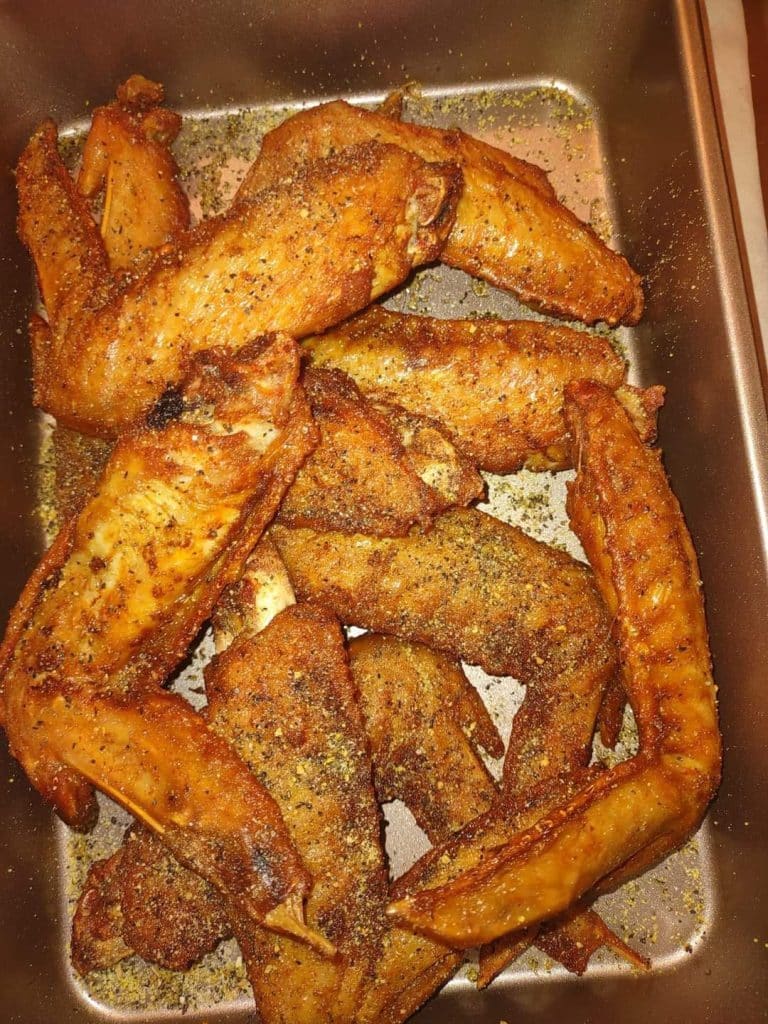 Fried Lemon-Pepper Wings